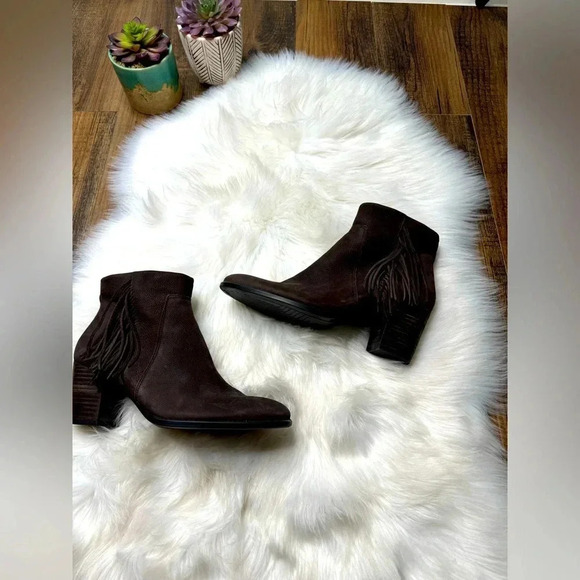 ECCO SHAPE 55 BOOTIE Fringe - Picture 1 of 8